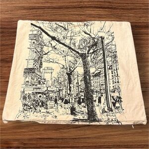 City Street Throw Pillow Cover